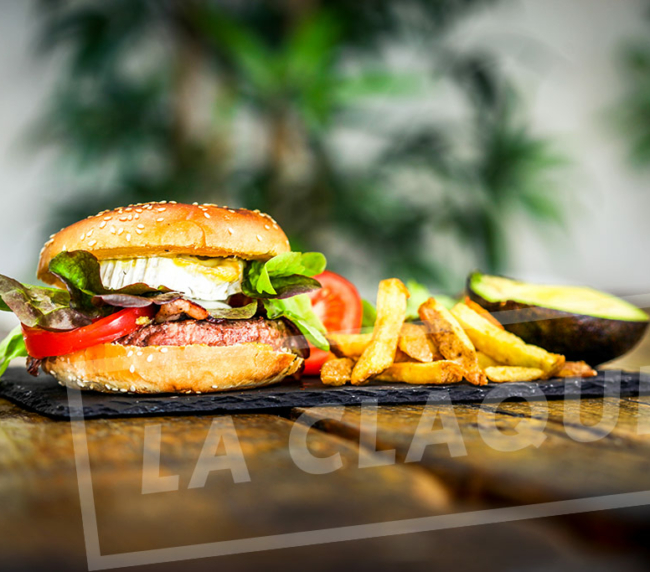 studio la claque photographe vendee burger maison restauration