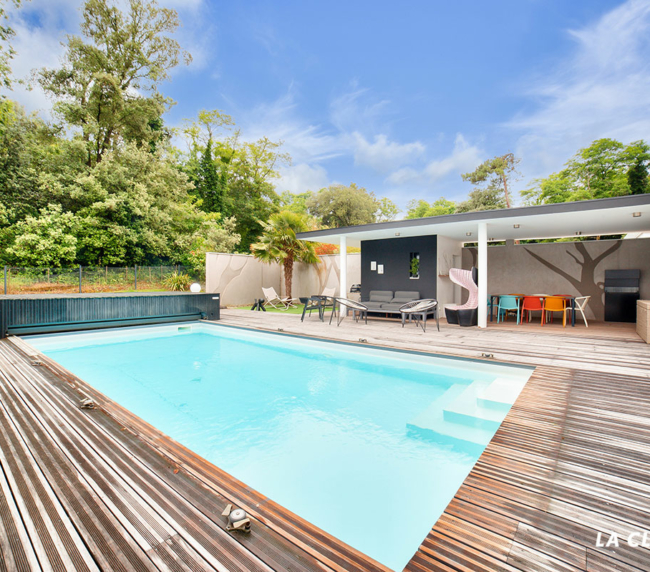 photographe immobilier en vendee la claque maison contemporaine avec piscine